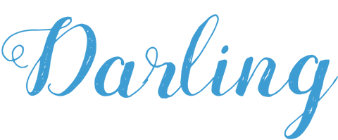 Darling Text in Blue Calligraphy Transparent Background - Download Free Stock Videos Pikwizard.com