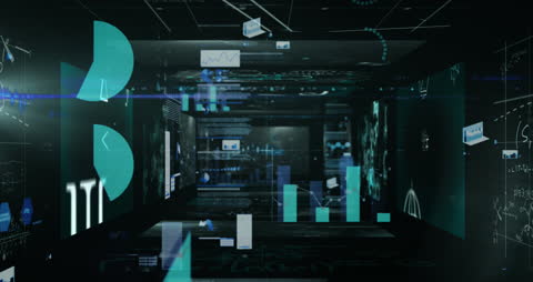 Animated Digital Graphs and Data Presentation