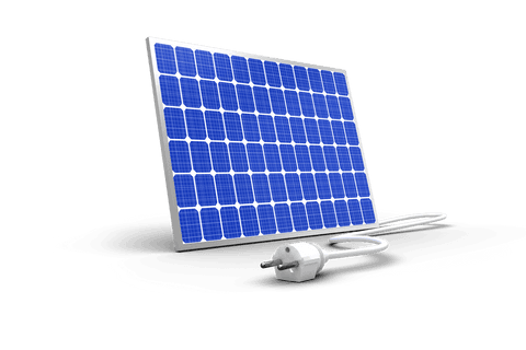 transparent 3d solar panel with cable highlighting energy concept - Download Free Stock Videos Pikwizard.com