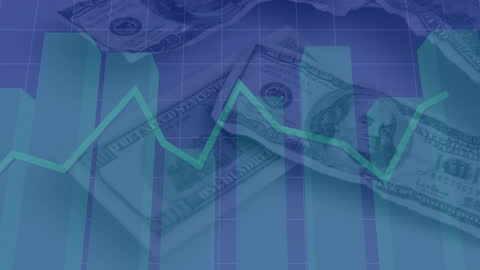 Digital Financial Data and Currency Animation