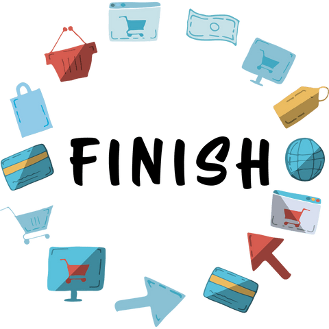 e-commerce shopping icons circle transparent background - Download Free Stock Videos Pikwizard.com