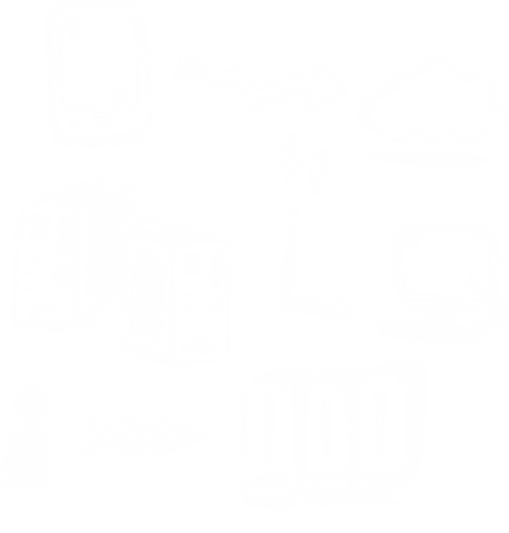 Electronic Device Network Icons on Transparent Background - Download Free Stock Videos Pikwizard.com