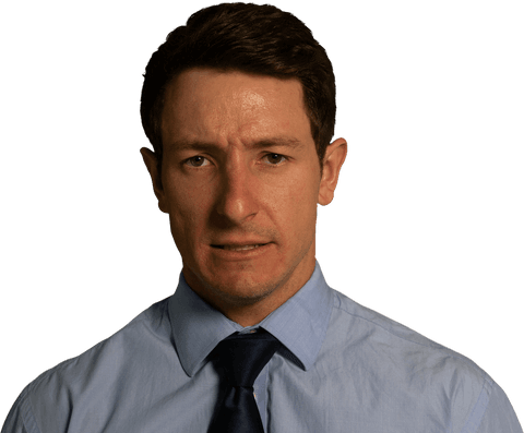 transparent image of man with neutral expression in formalwear - Download Free Stock Videos Pikwizard.com