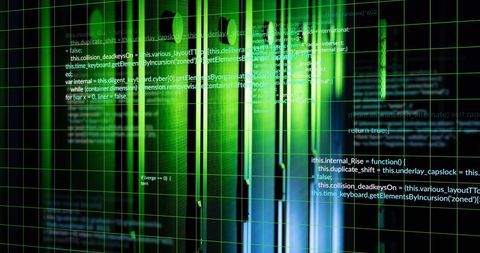 abstract coding overlay on data servers - Download Free Stock Images Pikwizard.com