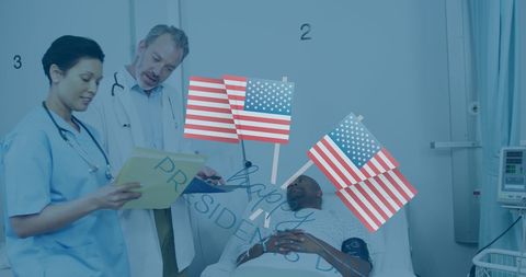 Healthcare Professionals Discussing Patient Record - Download Free Stock Images Pikwizard.com