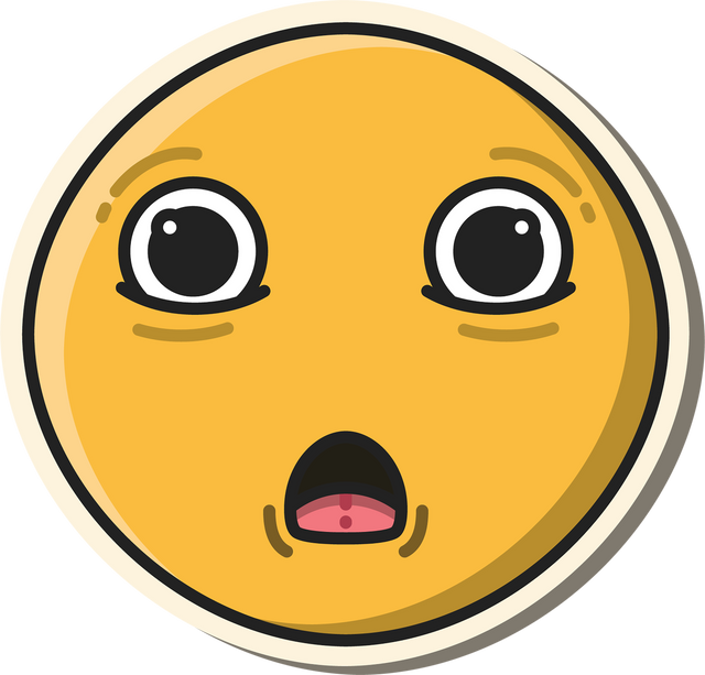 Shocked Emoji Icon on Transparent Background - Download Free Stock Videos Pikwizard.com