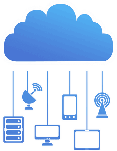 Transparent Cloud Computing Network Vector Illustration - Download Free Stock Videos Pikwizard.com