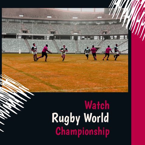 Diverse Rugby Team Playing During World Championship - Download Free Stock Templates Pikwizard.com
