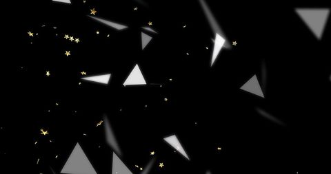 Glowing triangles and light streaks on black background - Download Free Stock Images Pikwizard.com