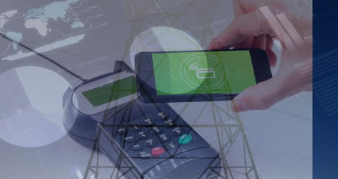 Contactless Payment Technology with Financial Data Overlay