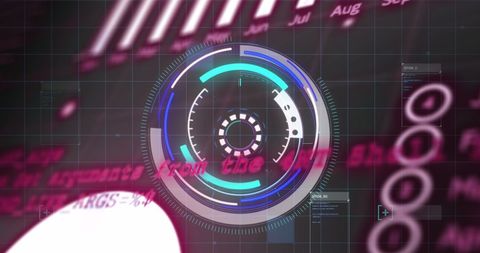 Futuristic Digital Interface Scanning Technology - Download Free Stock Images Pikwizard.com