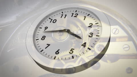 Fast-Motion Clock Animation with Global Concept