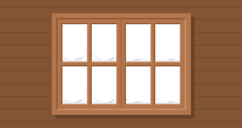 transparent snow covered window christmas illustration - Download Free Stock Videos Pikwizard.com