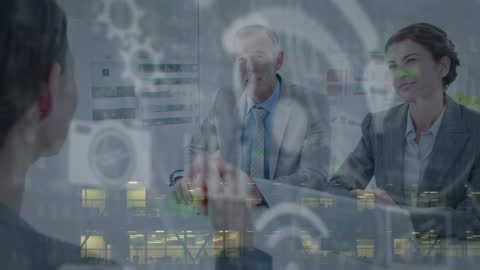 Modern Business Communication with Virtual Interface