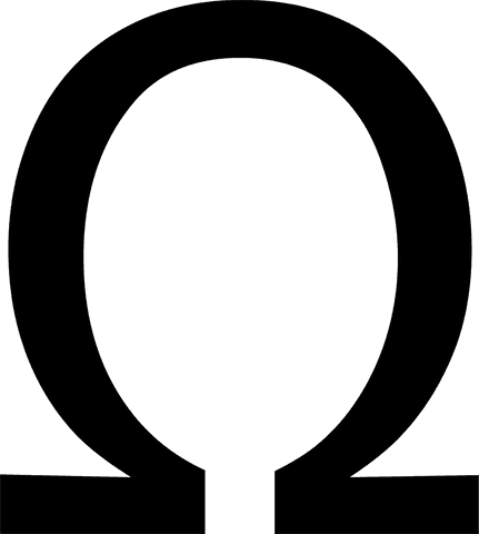 transparent omega symbol icon close-up - Download Free Stock Videos Pikwizard.com