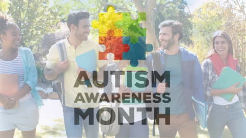 Autism Awareness Month with Diverse Students