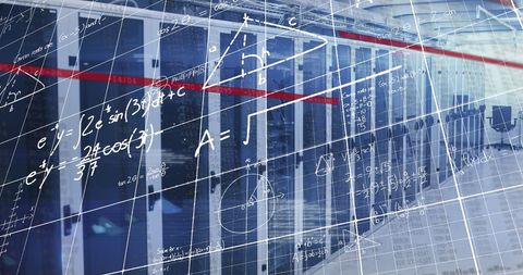 Advanced Algorithm Design Amidst Server Infrastructure - Download Free Stock Images Pikwizard.com