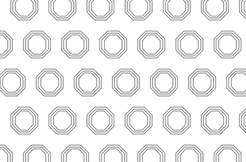 seamless octagon pattern on transparent background design - Download Free Stock Videos Pikwizard.com