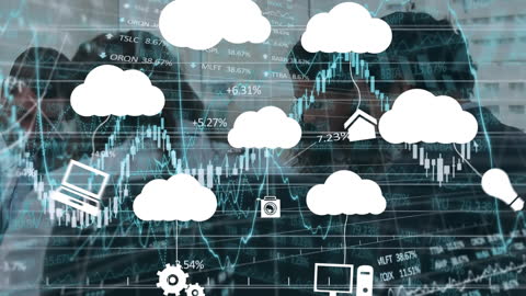 Cloud Computing and Data Analytics Concept