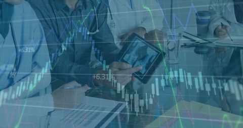 diverse doctors analyzing medical data using digital technology - Download Free Stock Images Pikwizard.com