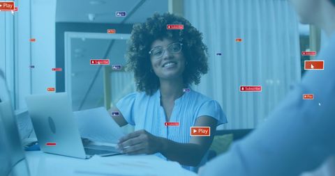 Collaborative Business Meeting with Social Media Integration