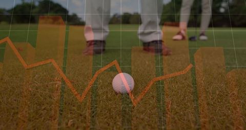 Golf and Global Economy Overlay on Course