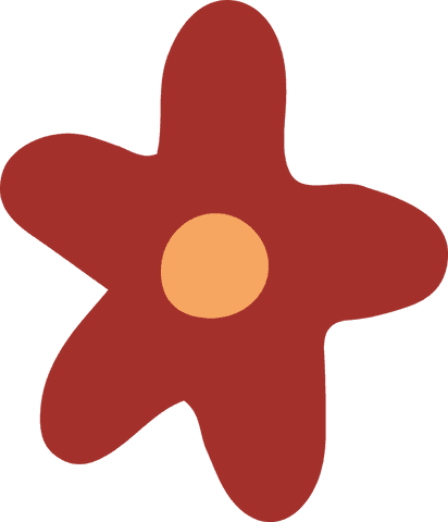 Abstract Modern Red Shape with Orange Center on Transparent Background - Download Free Stock Videos Pikwizard.com
