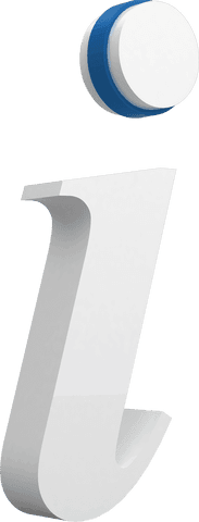 Transparent 3D Information Icon with White and Blue Design - Download Free Stock Videos Pikwizard.com