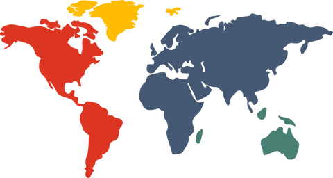 colorful transparent world map vector illustration design - Download Free Stock Videos Pikwizard.com