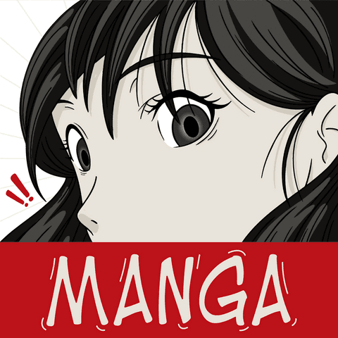 surprised manga character face with exclamations on transparent surface - Download Free Stock Videos Pikwizard.com