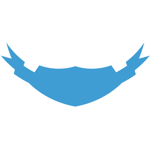 Blue Badge Illustration Sprite on Transparent Background - Download Free Stock Videos Pikwizard.com