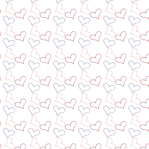 Transparent Pattern of Vibrant Pink and Red Hearts - Download Free Stock Videos Pikwizard.com