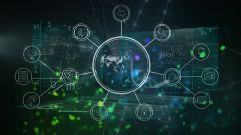 Abstract Digital Data Processing with Global Connectivity