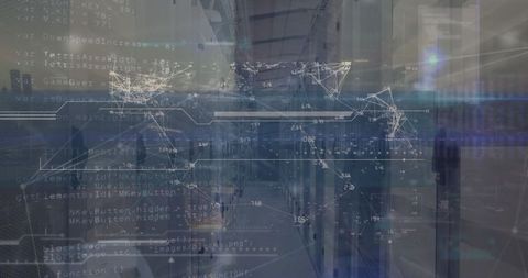 Digital Connectivity and Data Process Visualization - Download Free Stock Images Pikwizard.com