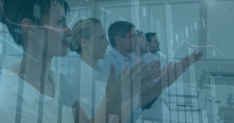 Diverse Business Team Analyzing Financial Analytics Data - Download Free Stock Images Pikwizard.com