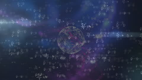 Digital Data Processing in Cosmic Environment