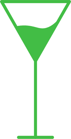 green drink in martini glass clipart transparent background - Download Free Stock Videos Pikwizard.com