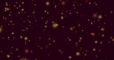 Glowing Dots in Hypnotic Motion on Dark Background