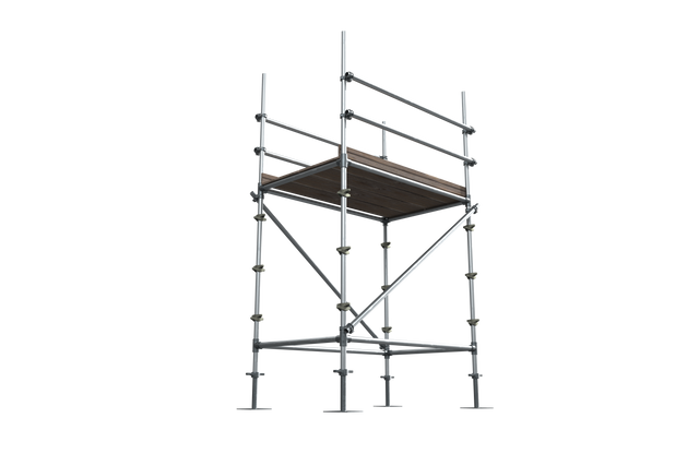 Transparent isolated 3D illustration of a scaffolding structure - Download Free Stock Videos Pikwizard.com