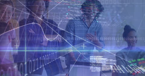 Diverse Team Celebrating Financial Gains in Modern Office