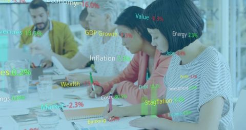 Analyzing Economic Data with Diverse Coworkers in Office Setting