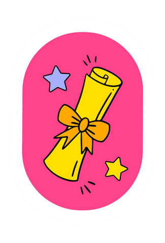 Transparent Diploma Scroll with Stars and Bow Illustrating Achievement - Download Free Stock Videos Pikwizard.com