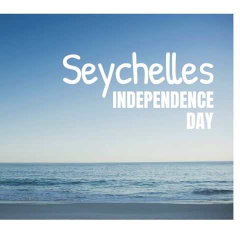 Independence Day Celebration at Seychelles Seaside - Download Free Stock Templates Pikwizard.com