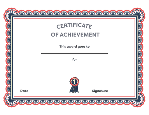 certificate of achievement on transparent background for competitions - Download Free Stock Videos Pikwizard.com