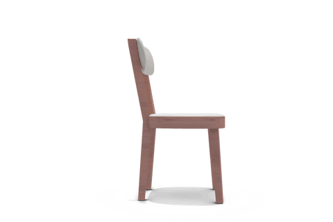 3d illustration of transparent wooden chair profile view - Download Free Stock Videos Pikwizard.com