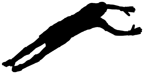 Transparent Silhouette of Sportsman in Football Action Pose - Download Free Stock Videos Pikwizard.com