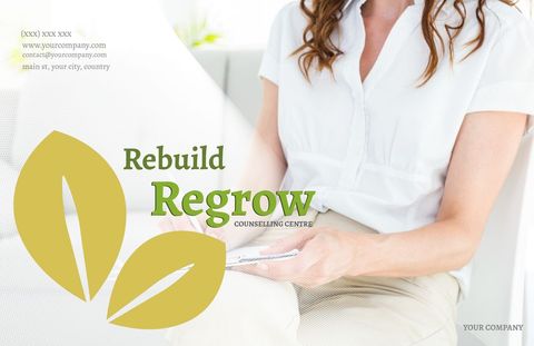 counseling promotion for growth and recovery services - Download Free Stock Templates Pikwizard.com