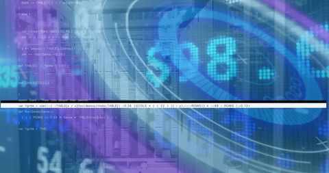 Digitally Generated Image of Coding Concepts and Technology - Download Free Stock Images Pikwizard.com