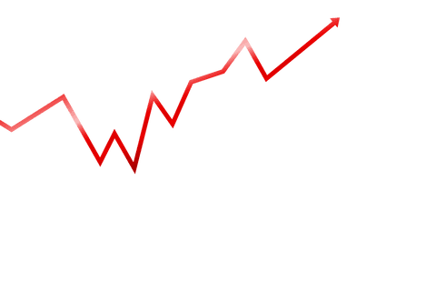 Rising Red Arrow on Transparent Background for Financial Growth Concepts - Download Free Stock Videos Pikwizard.com