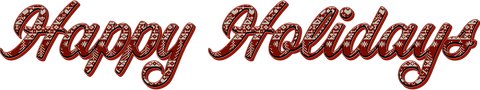 Transparent Festive Happy Holidays Text with Traditional Christmas Patterns - Download Free Stock Videos Pikwizard.com